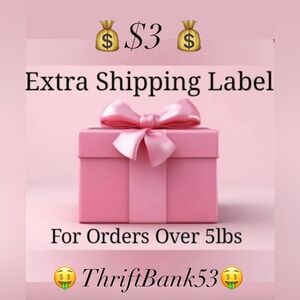 📦📦Extra Shipping Label🎁🎁